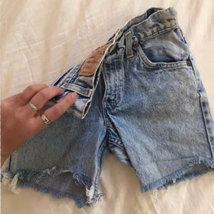 SOLDReworked Levi’s Jean Shorts
